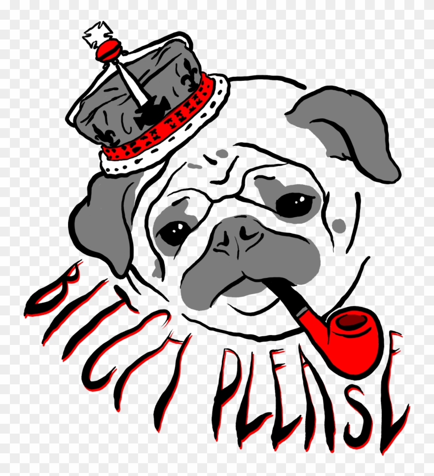 Pug Life Transparent Background Clipart