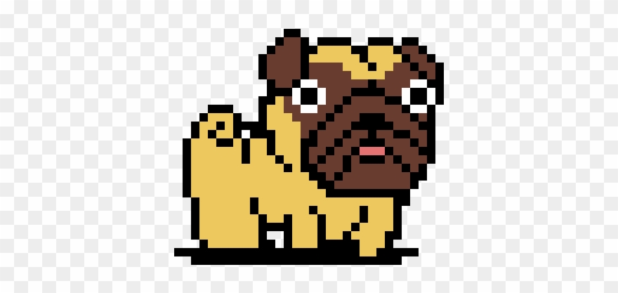 Derpy Pug Clipart