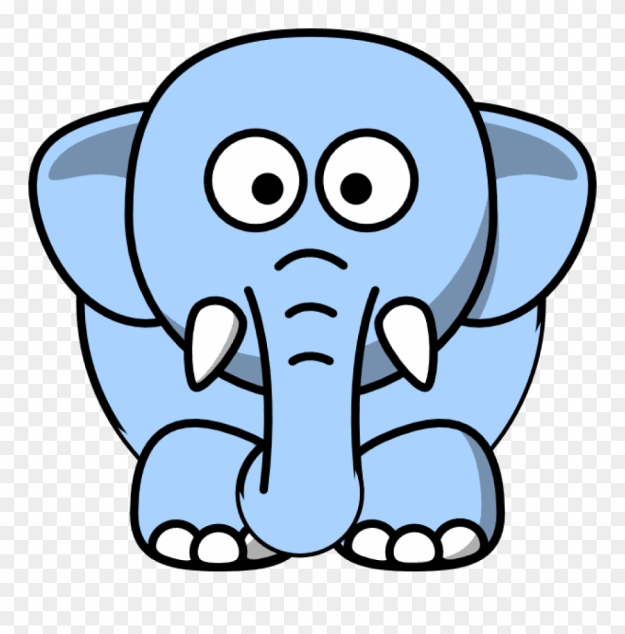 Free Png Download Light Blue Elephant Png Images Background Clipart