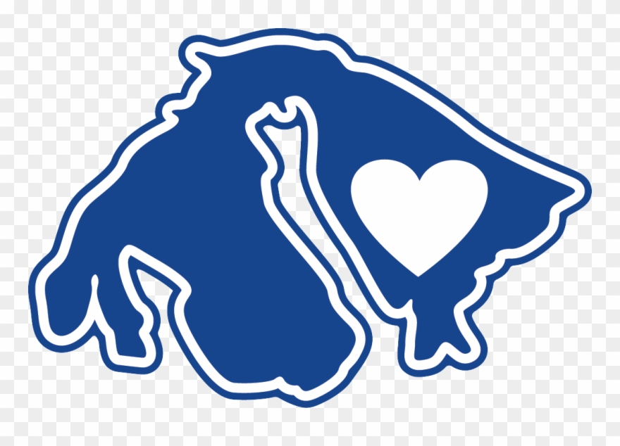 Heart On Orcas Island Sticker Clipart