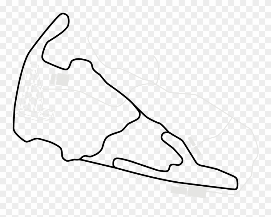 Track Map Vir Clipart