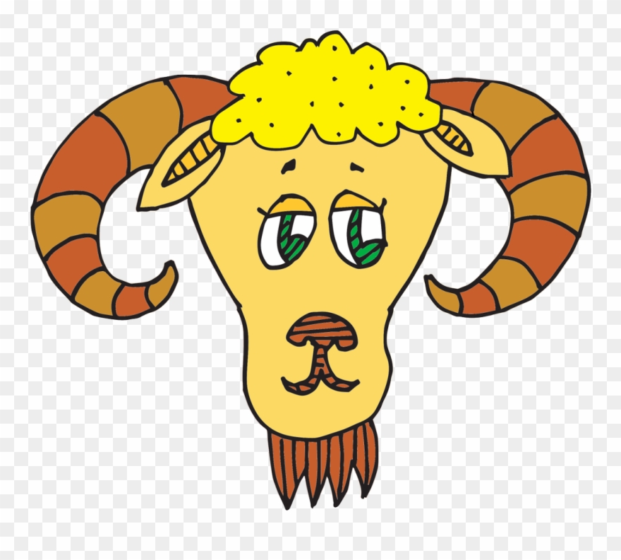 Little Rams Are Full Of Energy, Spunk, & Curiosity Clipart