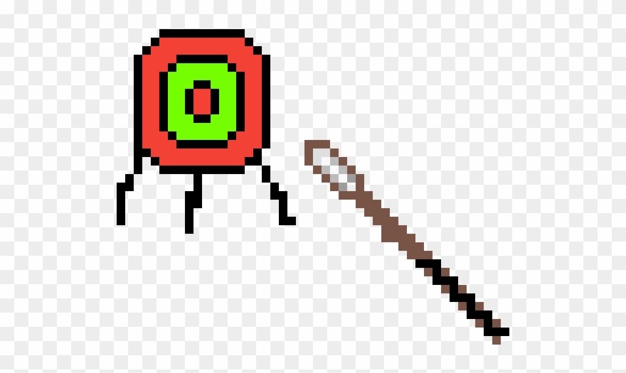 Minecraft Spear Clipart