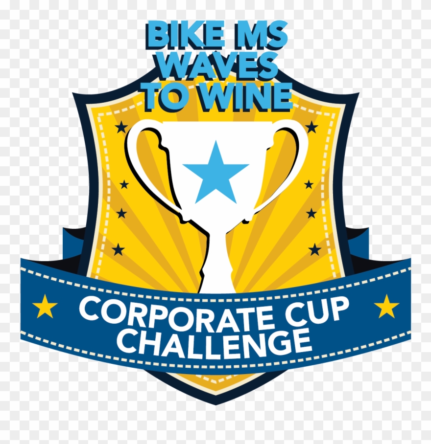 Waves To Wine Corporate Cup Clipart