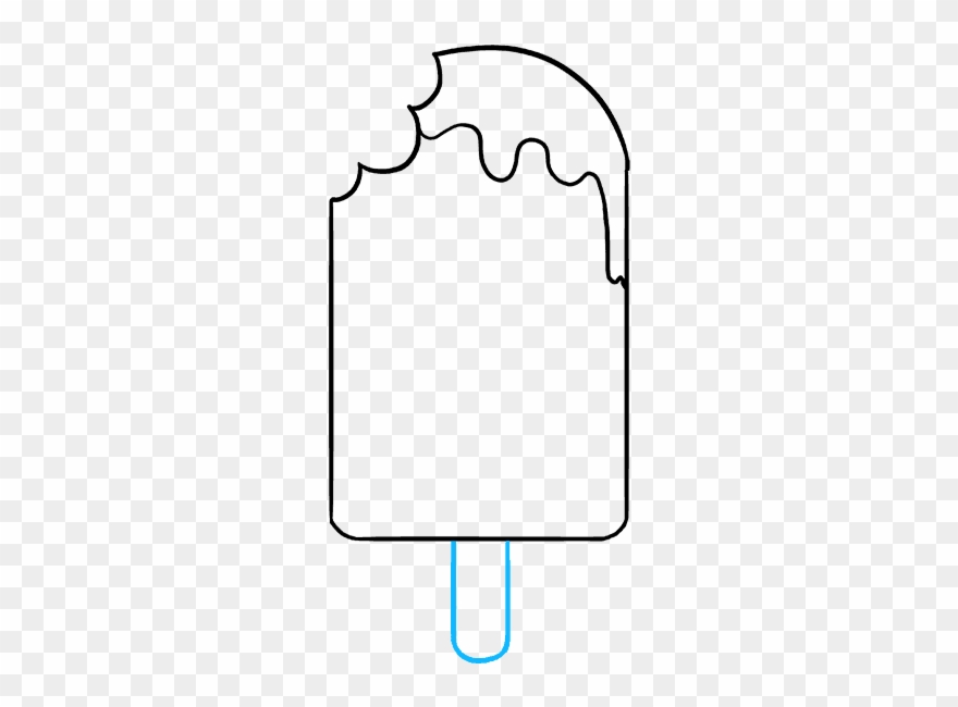 How To Draw Cute Popsicle Clipart