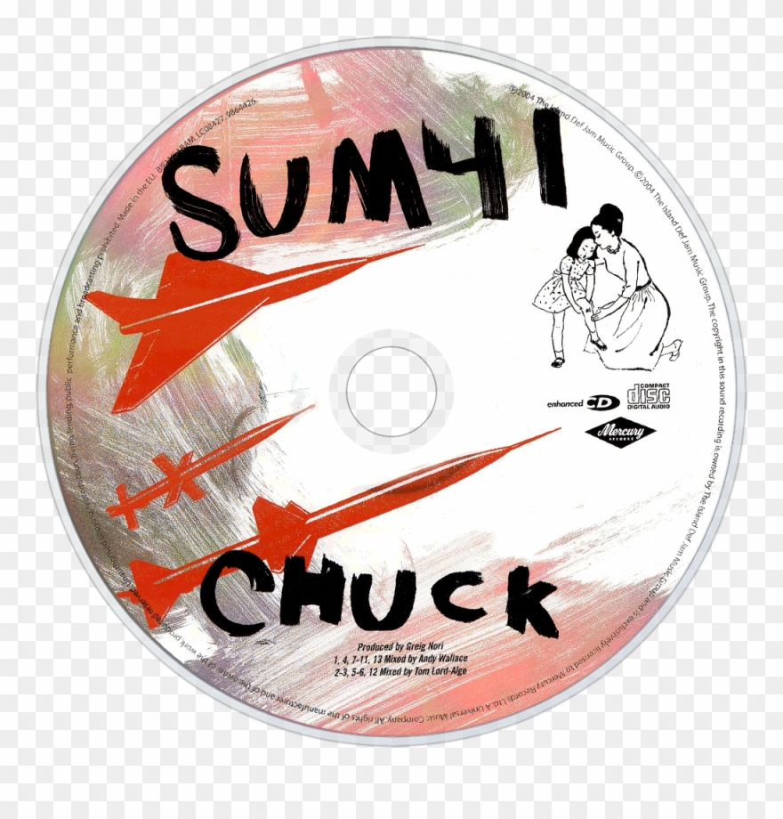 Sum 41 Chuck Cd Disc Image Clipart