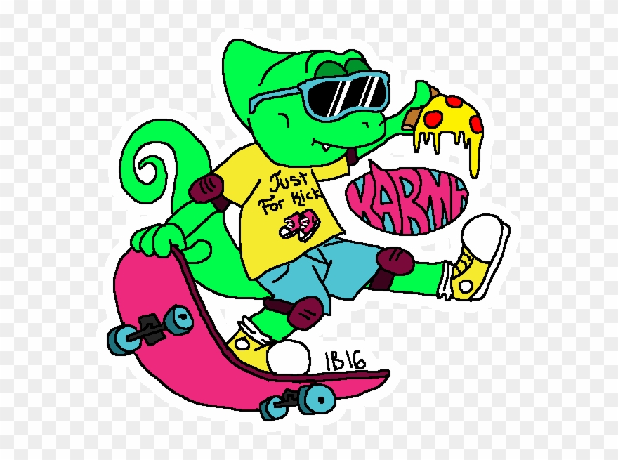 Karma Chameleon Clipart