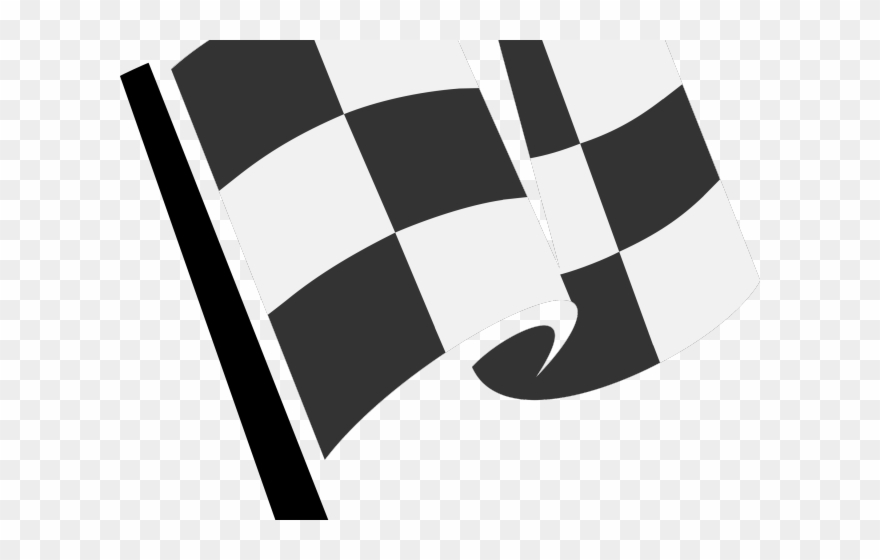 Nascar Clipart Checker Flag - Png Download