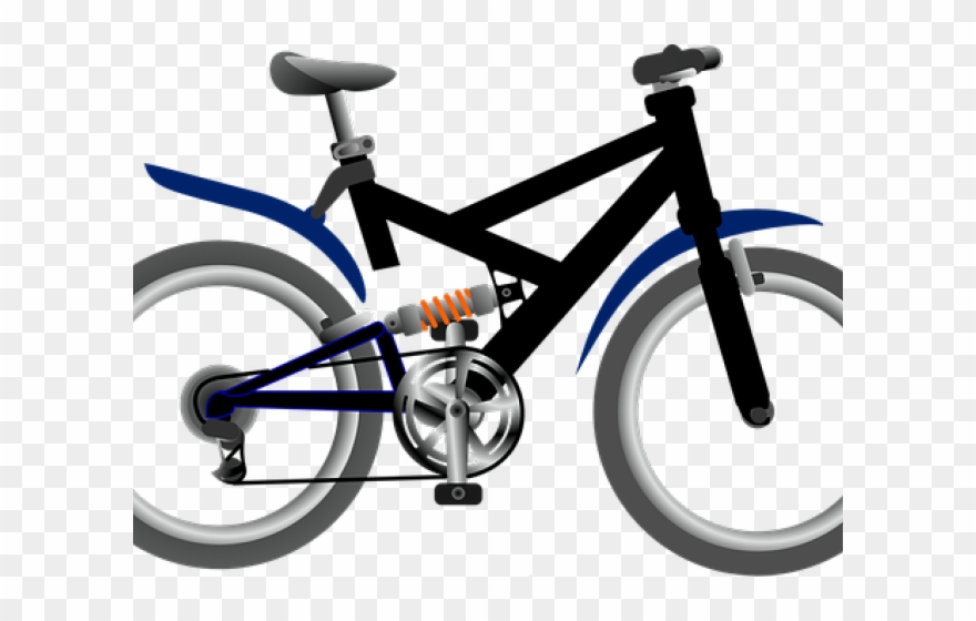 Bike Clipart Hybrid Bike - Png Download