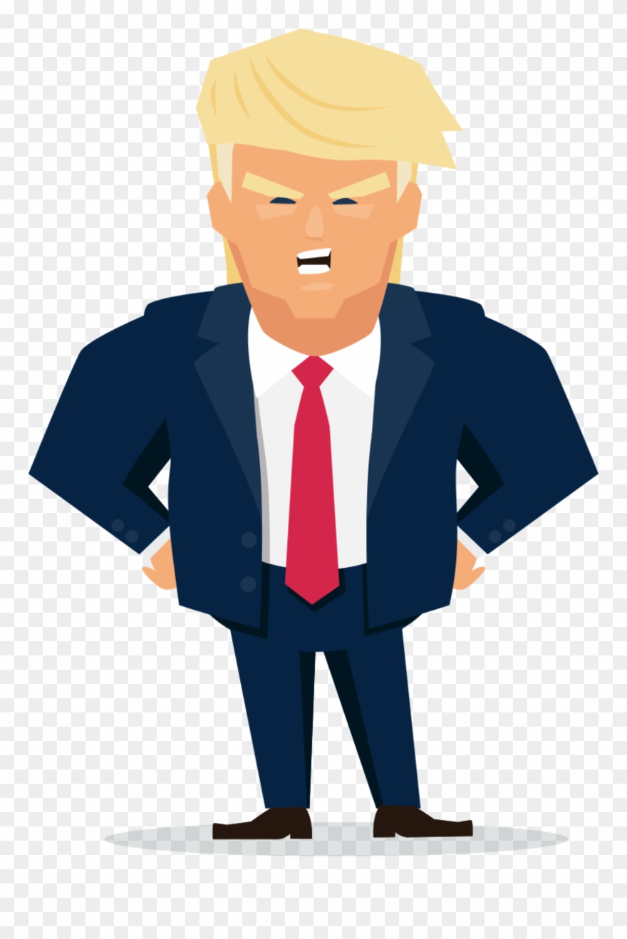 Donald Trump Illustration Clipart