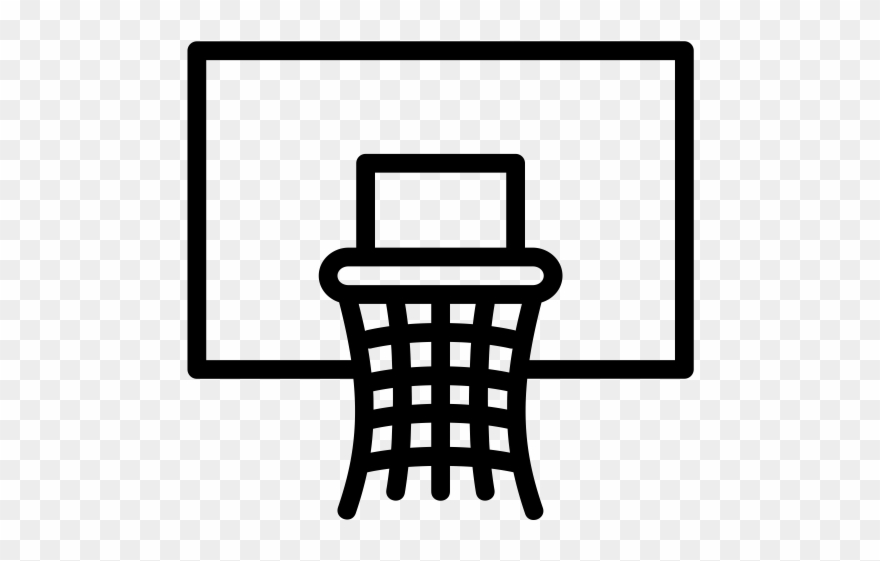 Basketball Rubber Stamp Clipart