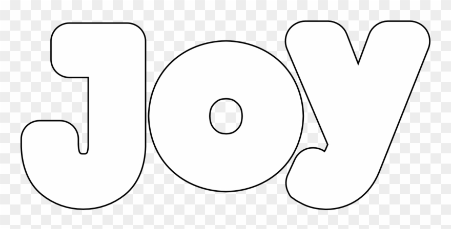 Joy Word Clipart - Png Download