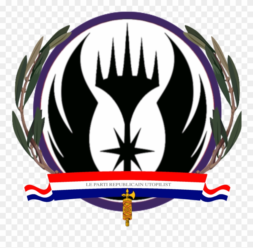 Républiques Utopia Party Emblem Clipart