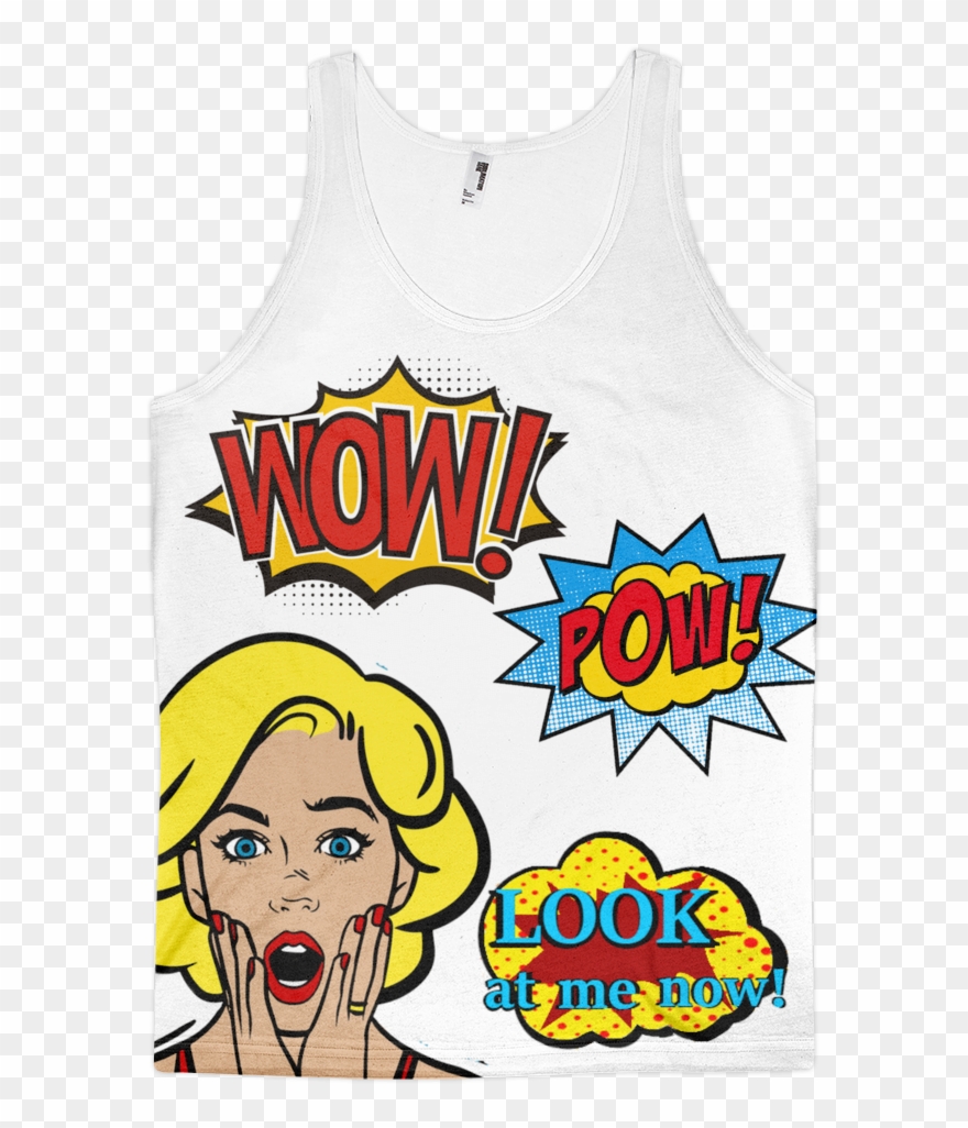 Prexz Wow Pow Look At Me Now Comic Jersey Clipart