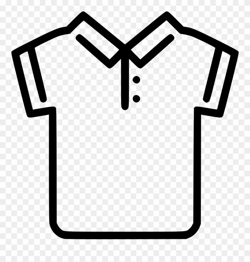 Polo Shirt Comments Clipart