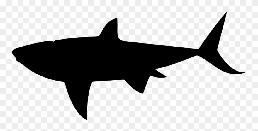 Shark Shape Comments Clipart