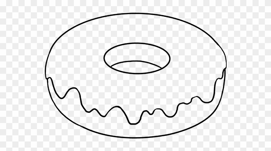How To Draw Donut Clipart