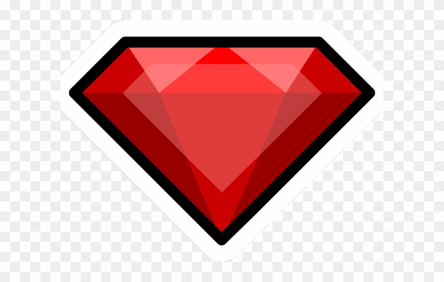 Gems Clipart Red Gem - Png Download