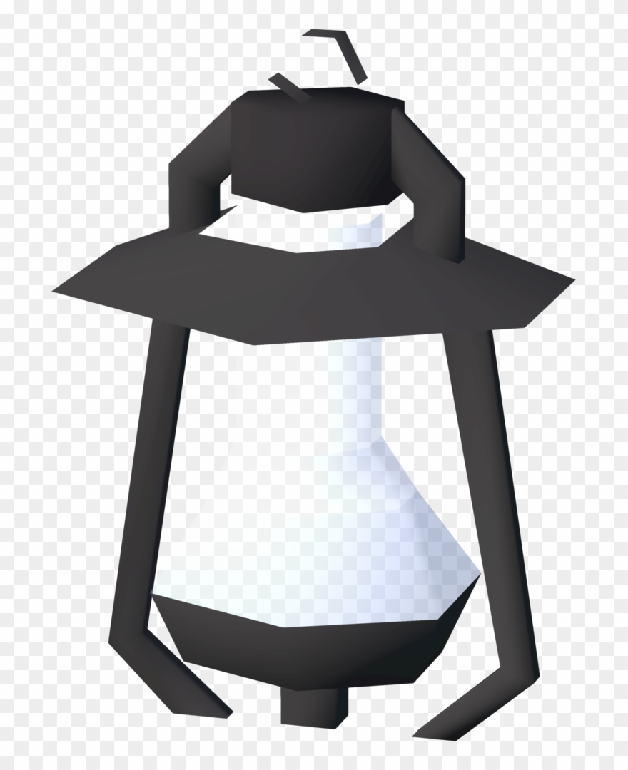 An Empty Oil Lantern Is A Light Source Used For Exploring Clipart