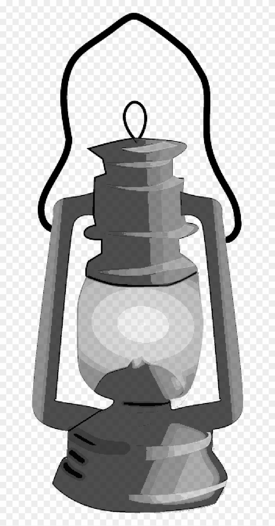 Lantern Clipart Paraffin Lamp - Png Download