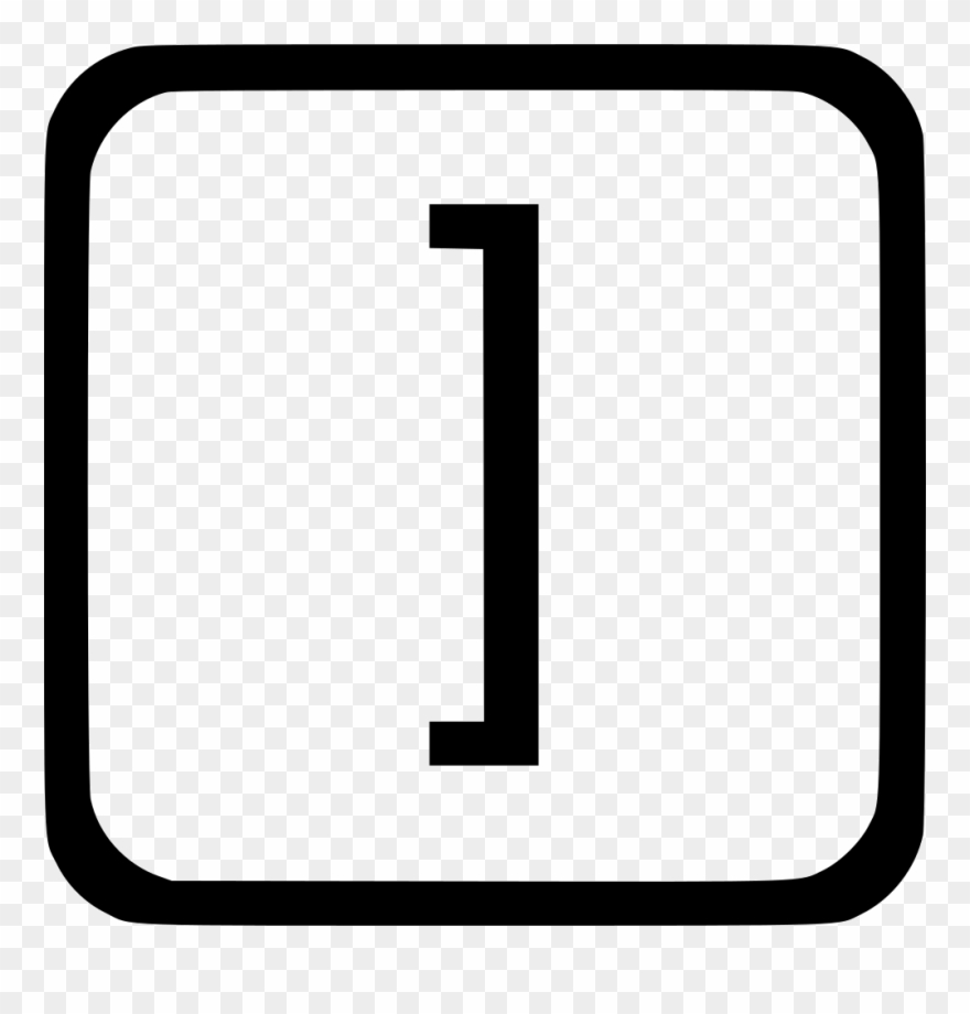 Key Square Right Png Clipart
