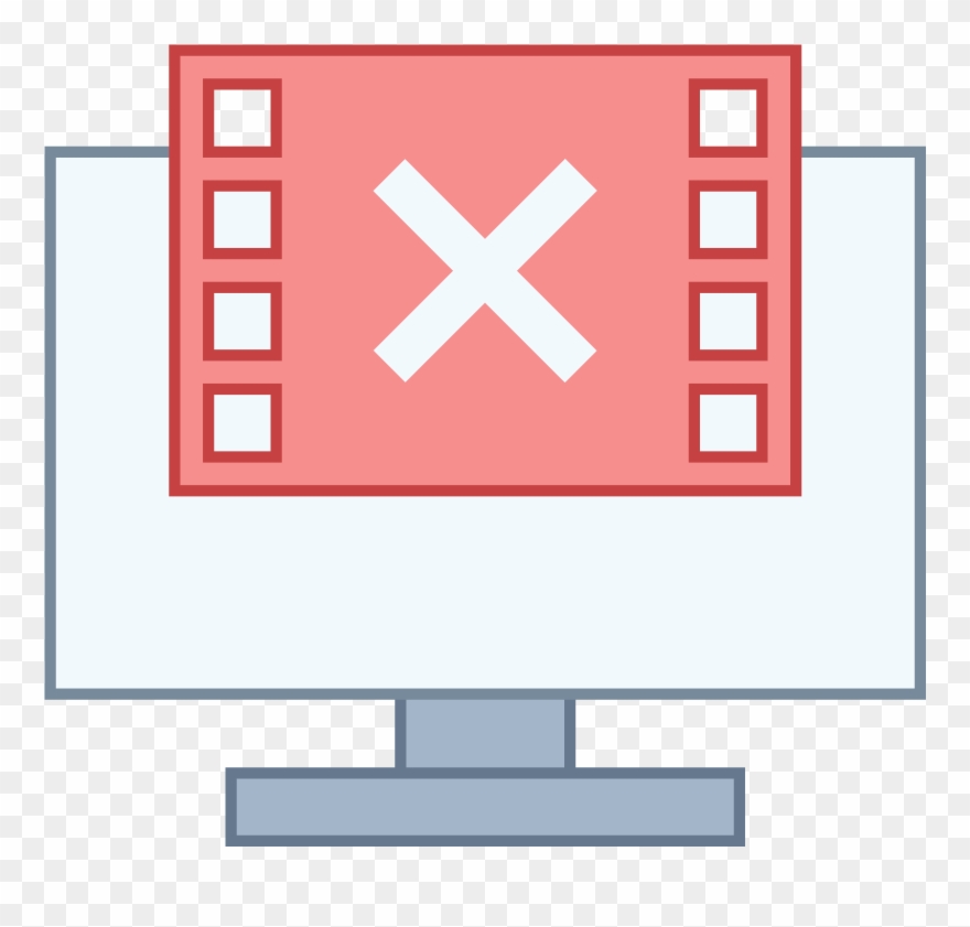 Not Sending Video Frames Icon Clipart