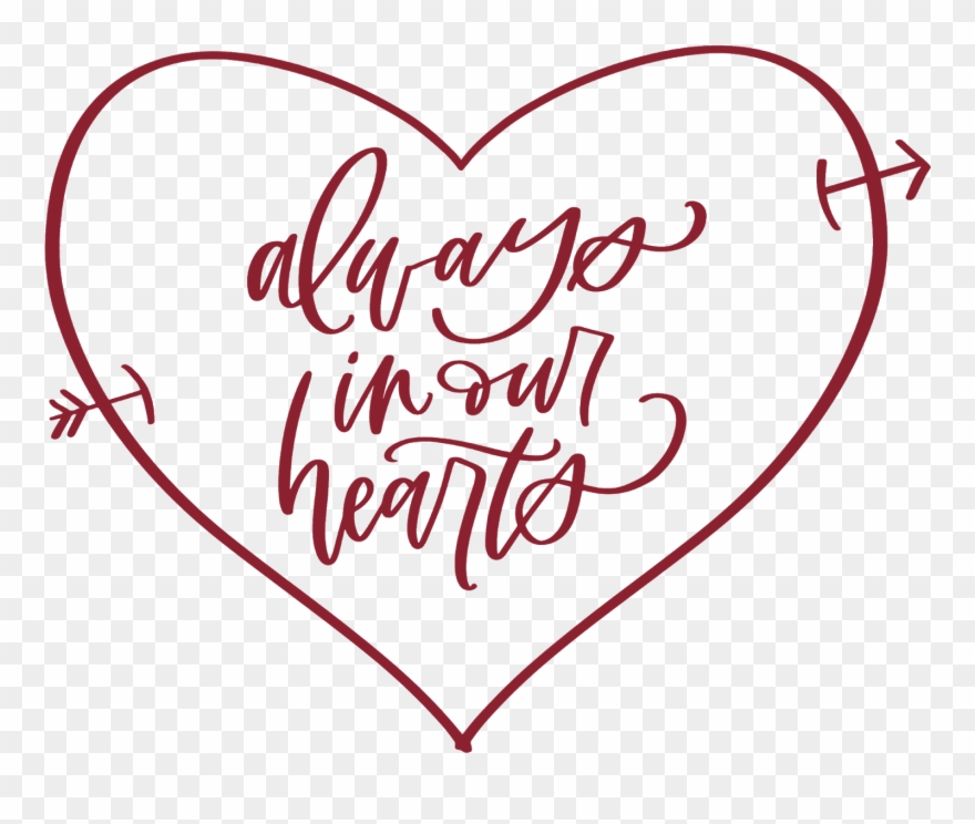Always In Our Hearts Silent Auction Clipart