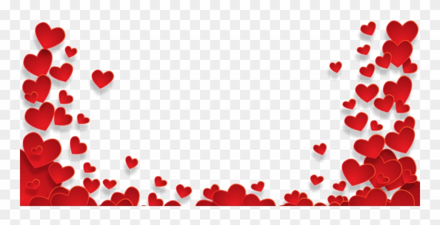 I Heart You Valentine's Day Banner Clipart