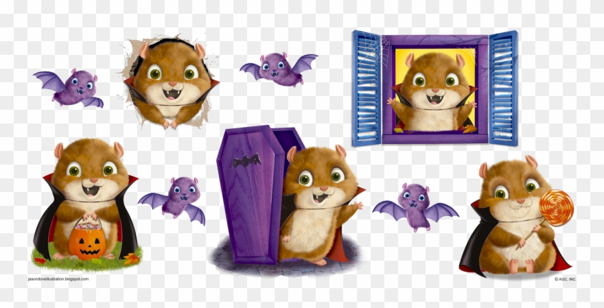 The Hamster Is Back And He Is Ready For Halloween Clipart