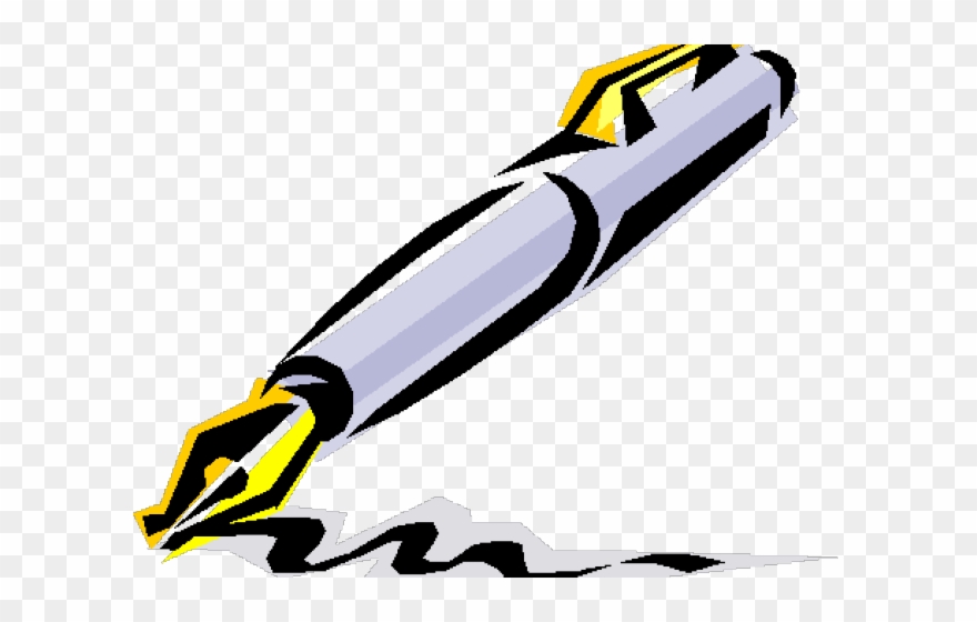 Pen Clipart Fountain Pen - Png Download