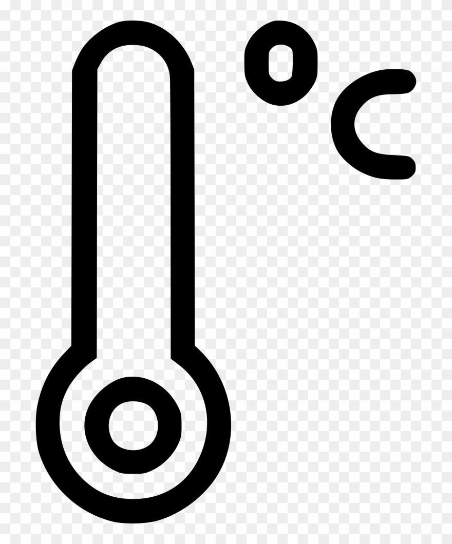 Temperature Reading Degree Celsius Clipart
