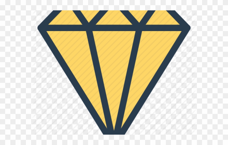 Crystal Clipart Yellow Gem - Png Download