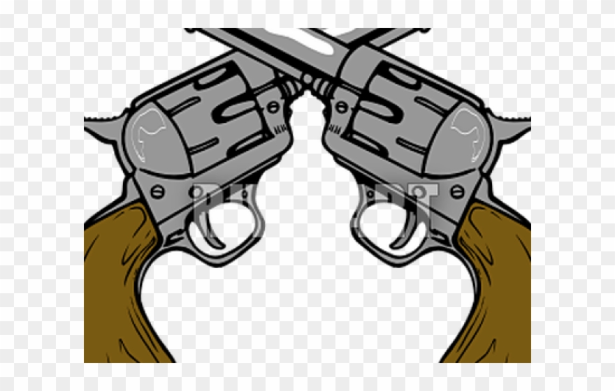 Pistol Clipart Ww1 Gun - Png Download