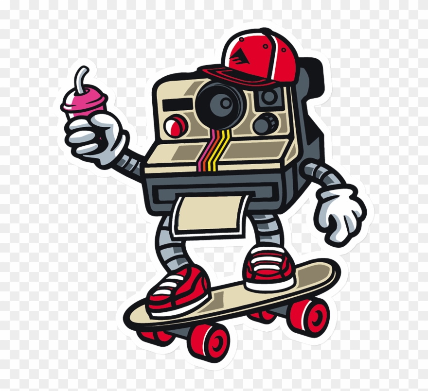 Sticker That Kick Ass Polaroid Clipart