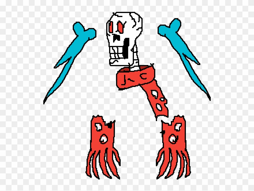 Phantom Papyrus From Dusttale Clipart