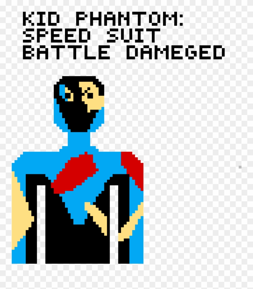 Speed Suit Battle Damaged Clipart