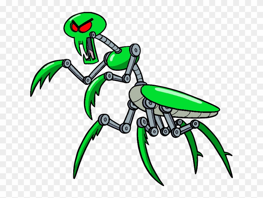 Robot Mantis Clipart