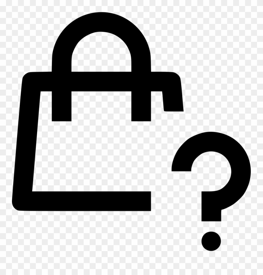 Bag Question Mark Comments Clipart
