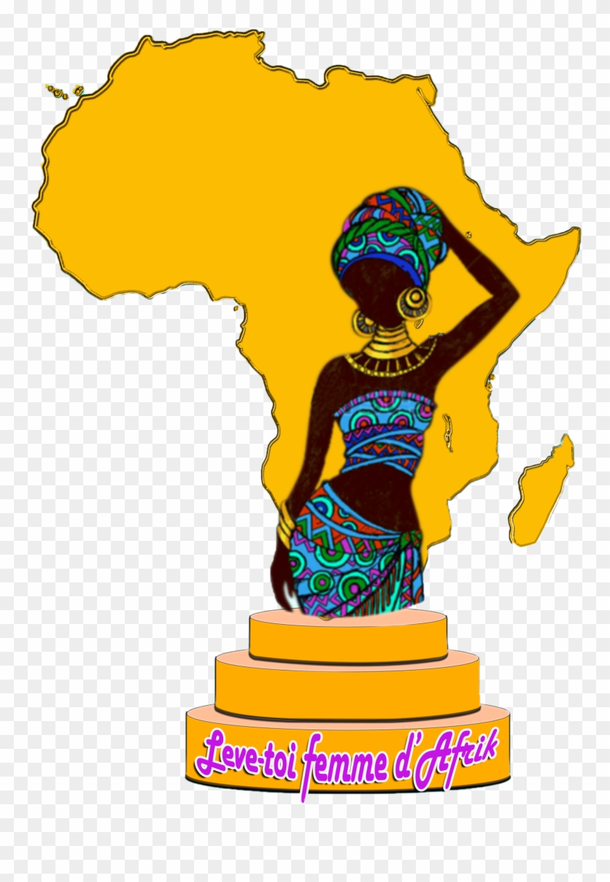 Leve-toi Femme D'afrique Clipart