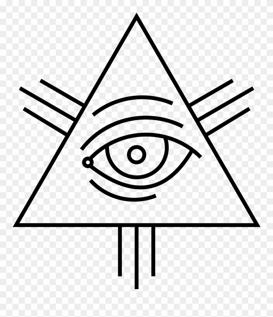 Triangolo Illuminati Png Clipart