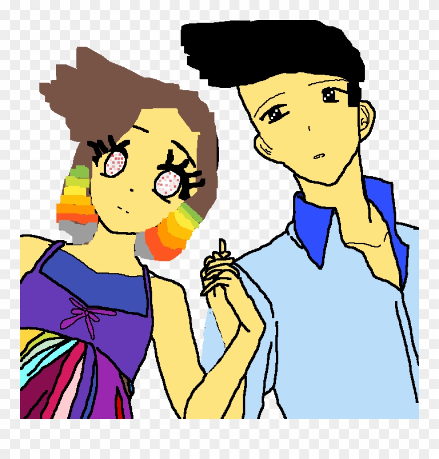 Re- Creaion Of Holding Hands Clipart