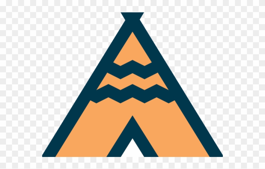 Blue Clipart Teepee 11 512 X 512 Free Clip Art Stock - Png Download