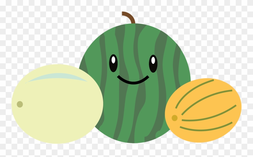 Pineapple Berries Watermelon Tropical Orange Melon Clipart