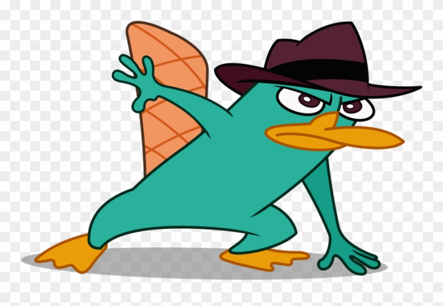 Perry The Platypus By Seahawk Clipart