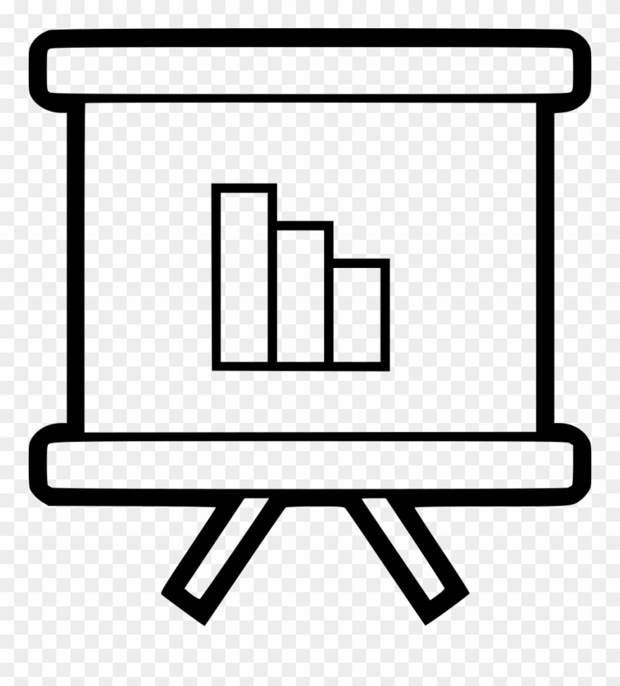 Easel Column Decrease Comments Clipart