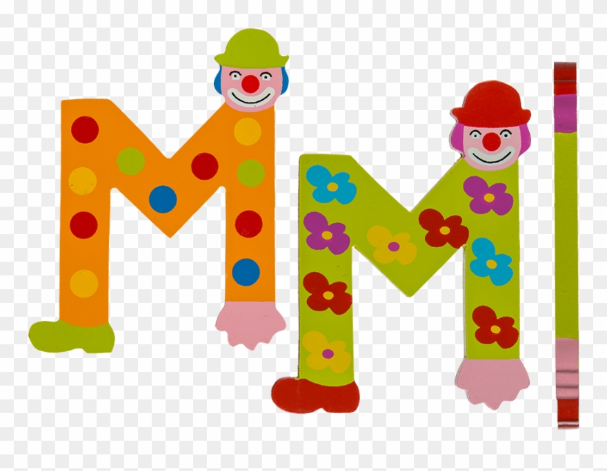 Wooden Letter M Clipart