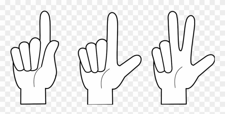 One Two Three / Un Deux Trois Clipart