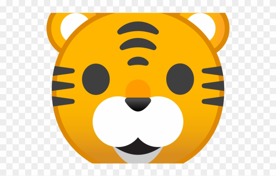 Emoji Clipart Tiger - Png Download