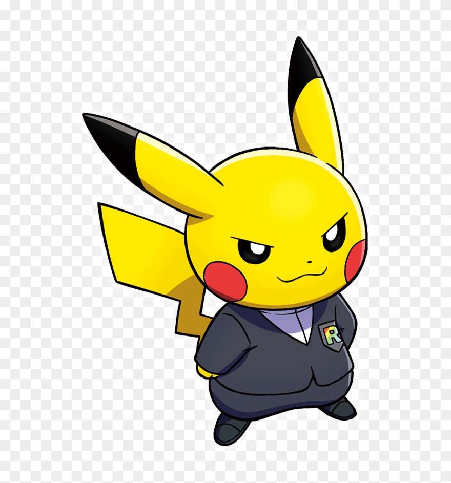 Giovanni Pikachu Artwork Clipart