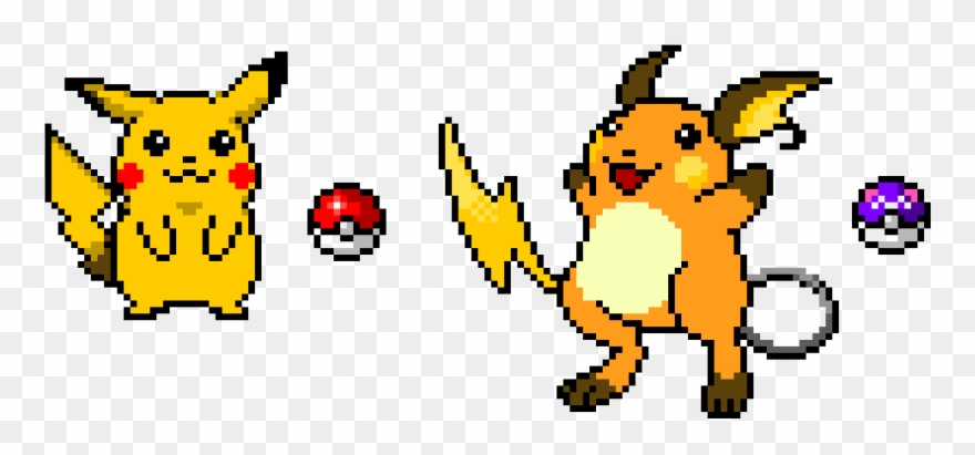 Pikachu And Raichu Clipart
